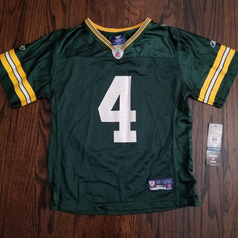 Girl's Youth NFL Green Bay Packers FAVRE Jersey - Picture 2 of 2